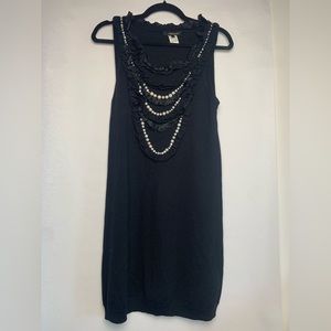 NANETTE LEPORE PEARL EMBELLISHED DRESS